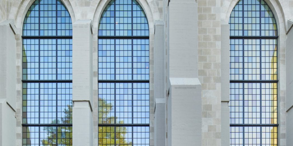 Saint Mark's Cathedral interior windows