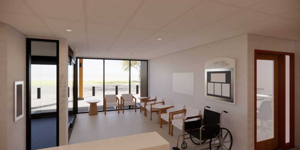 Northwest Kidney Centers at Kent Panther Lake rendering interior