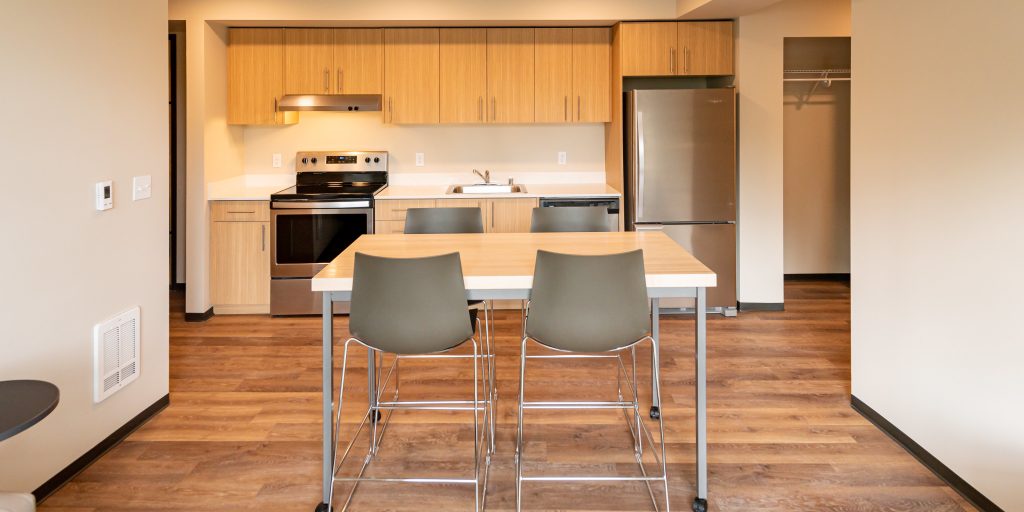 Shoreline Community College 7000 Campus apartment interior