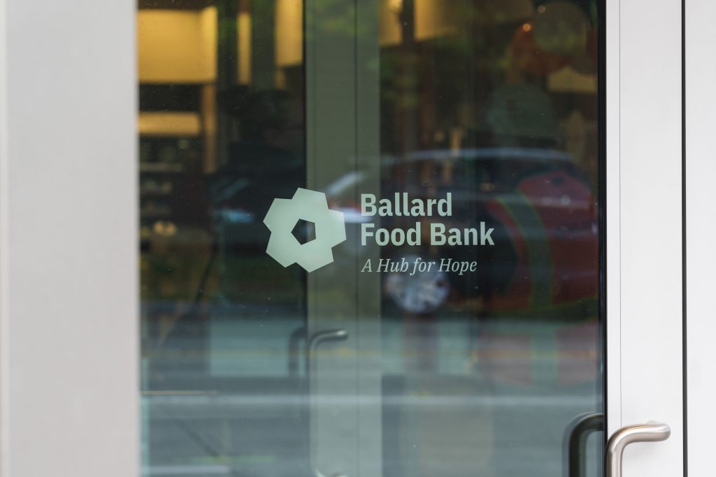 Ballard Food Bank door entry