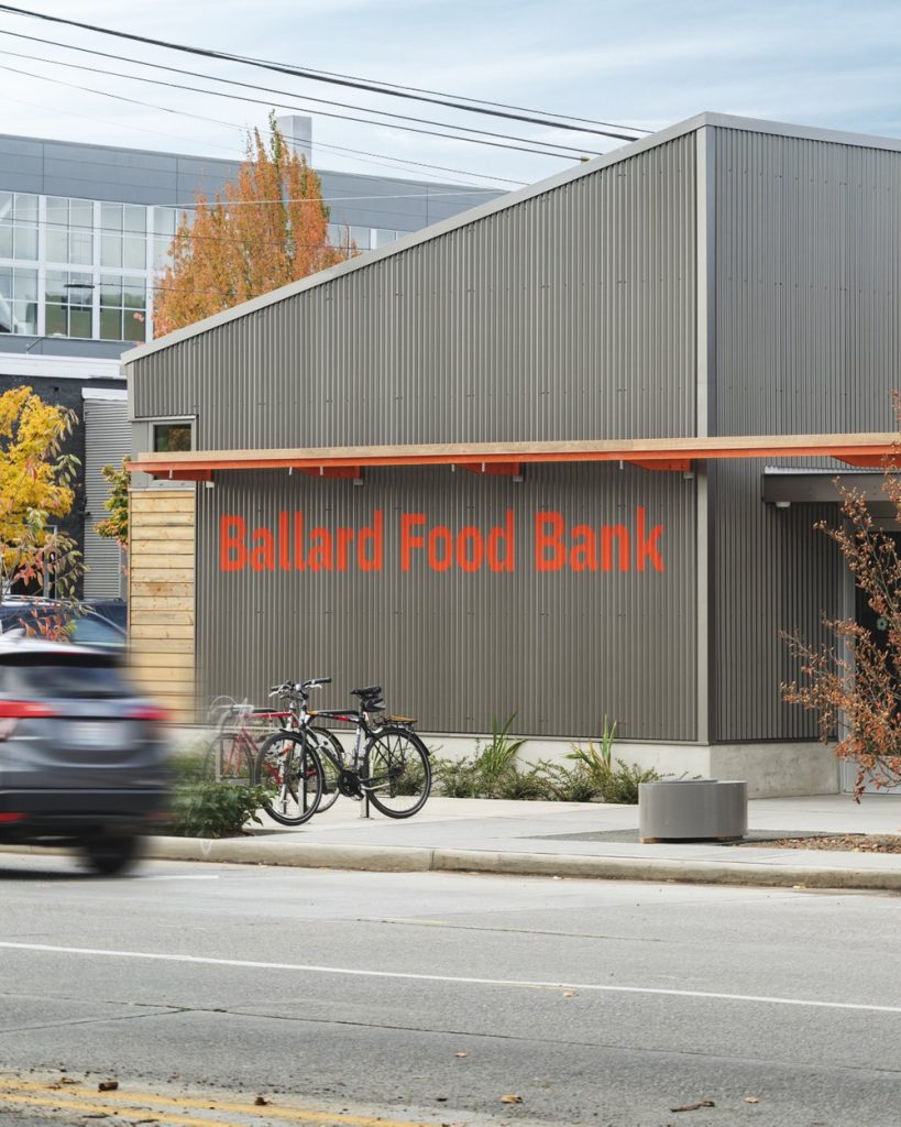 Exterior view of Ballard Food Bank