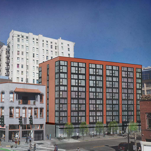 Canton Lofts rendering