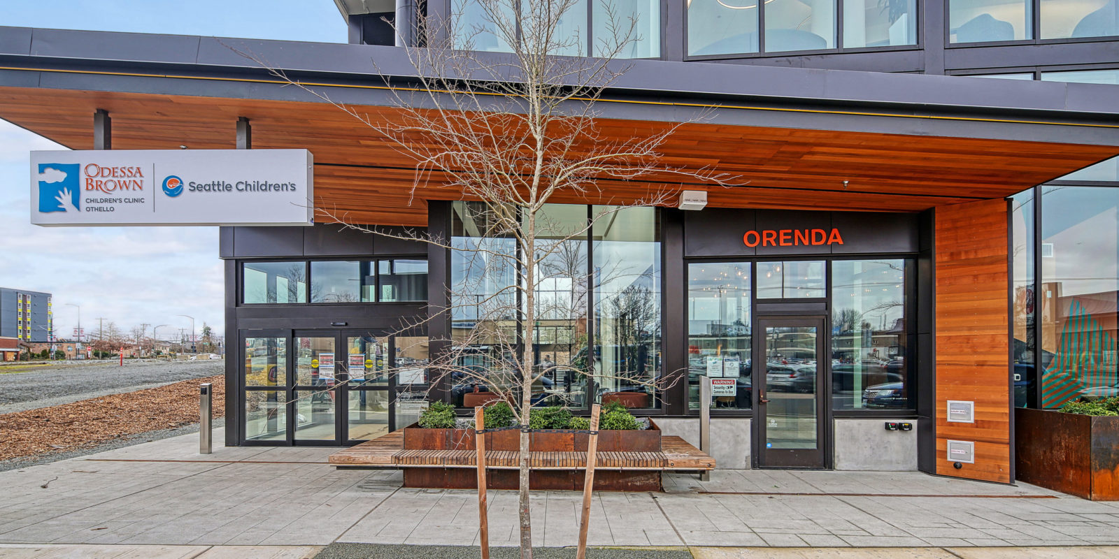 Odessa Brown Children's Clinic building entrance