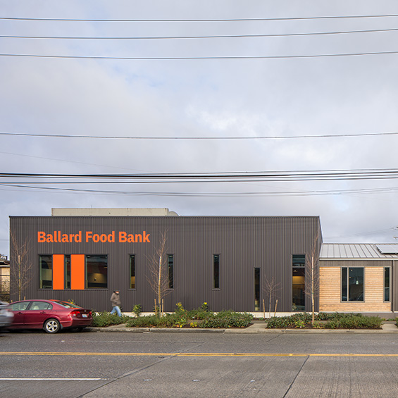Ballard Food Bank exterior building